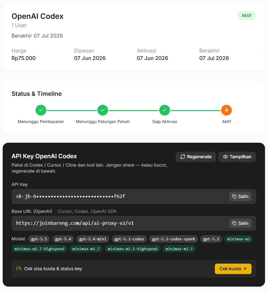 Menggunakan Router Sendiri, Bukan Akses Langsung ke OpenAI
